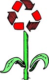 recyle flower