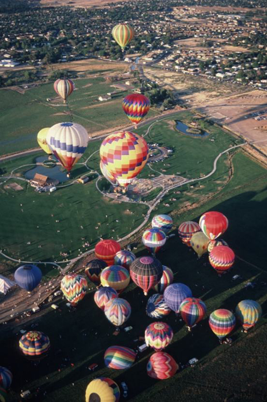 Park City Autumn Aloft 2000 “Hare and Hound Balloon Race”