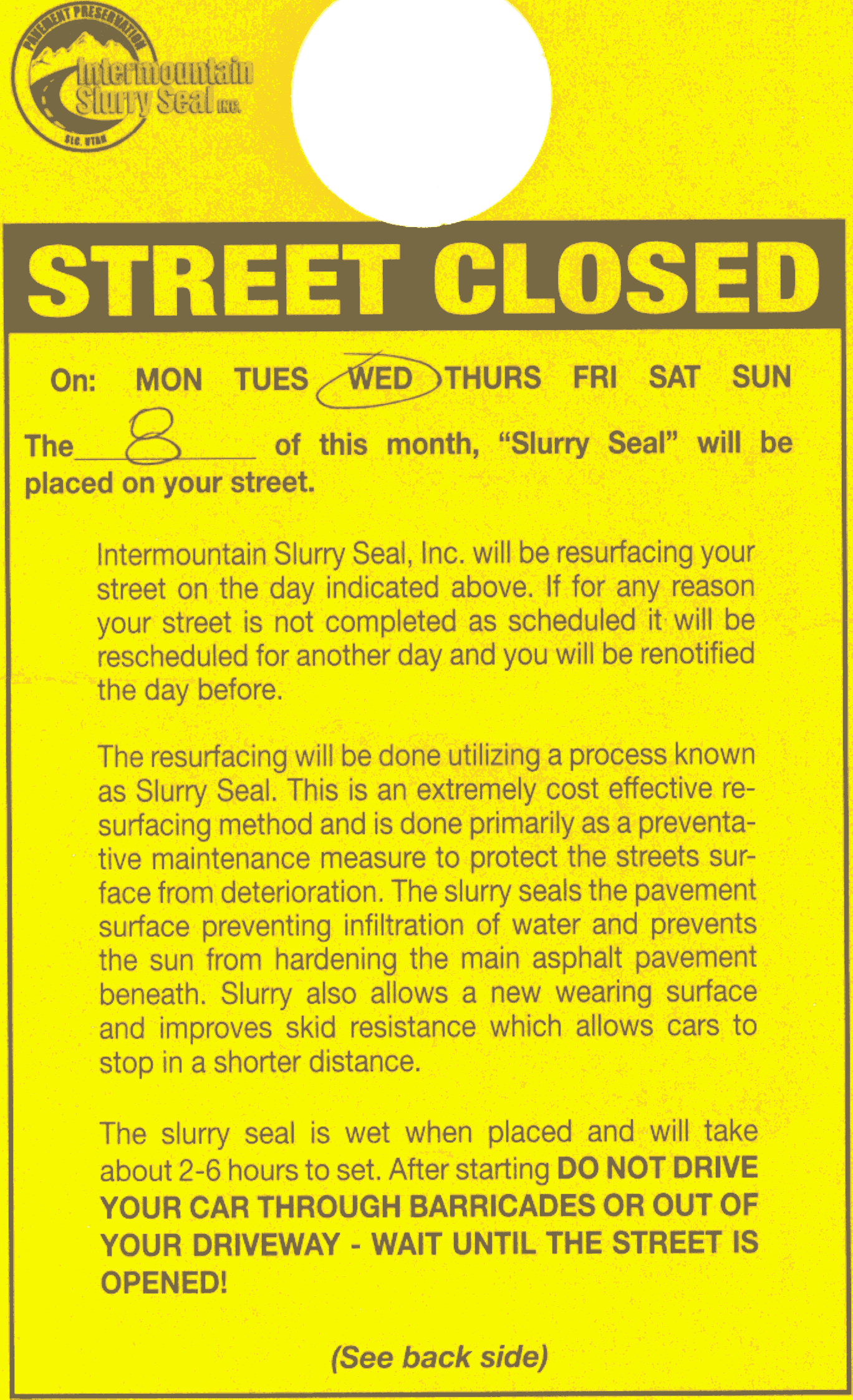 2012-August 8 - Intermountain Slurry Seal notice-1