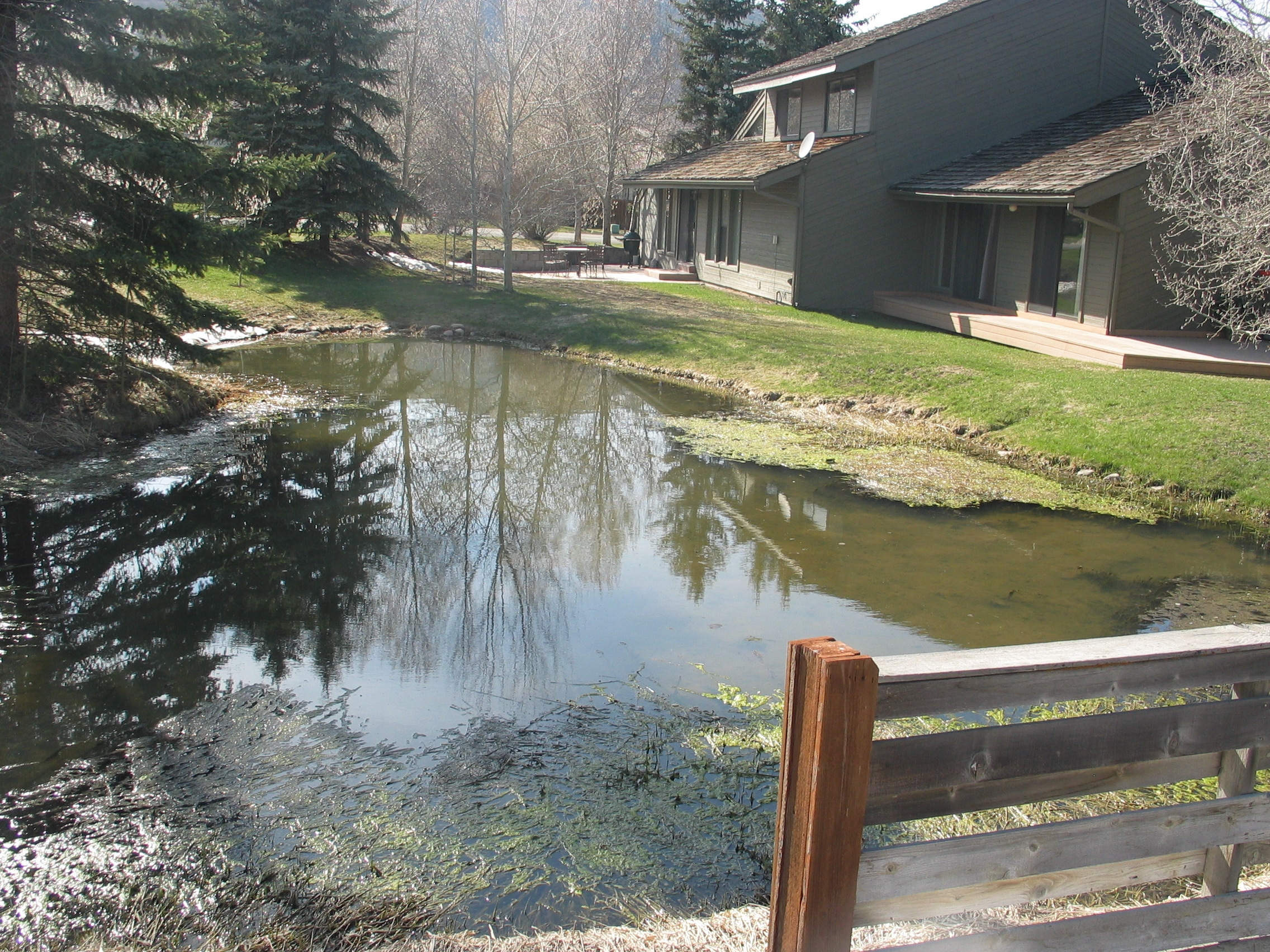 retention pond on SLS-173