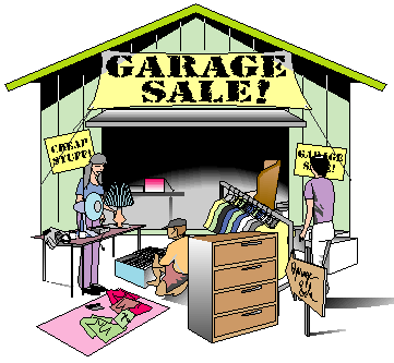garage sale sketch