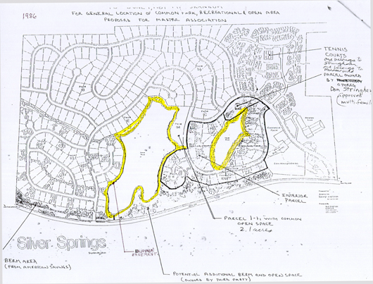 Enjoyment Easement Map