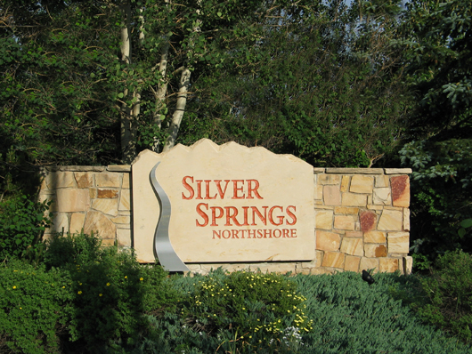 2008 - Silver Springs NorthShore entry sign