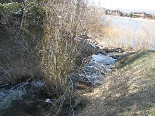 Parcel 8 - west inlet between Park and Park Place