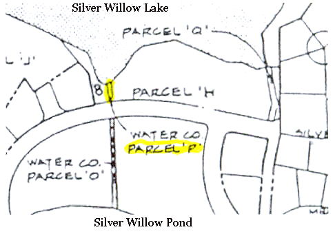 Parcel P - between Park Place and Silver Springs Park