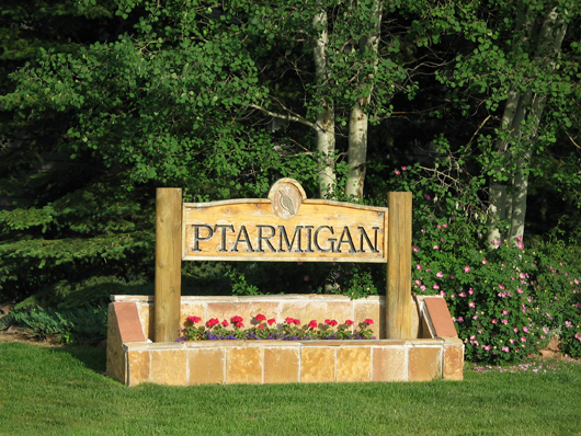 Ptarmigan Townhouses - Silver Springs Master Association - entry sign 2008