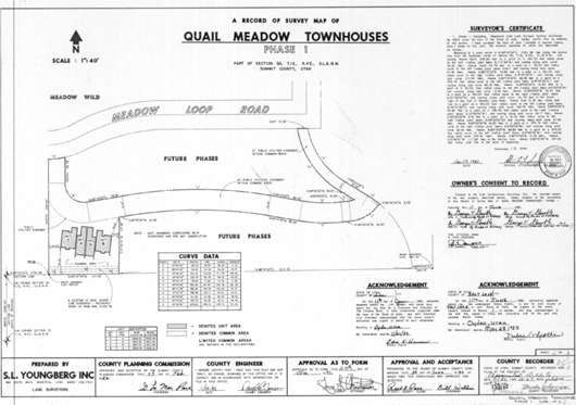 Quail Meadows Townhouses (Condos) Phase 1 - 1982