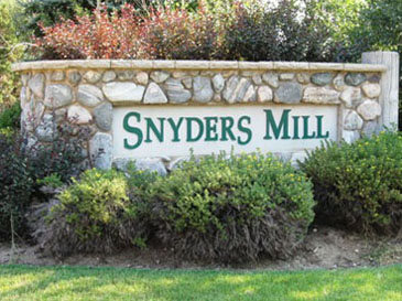 Snyder’s Mill - sign