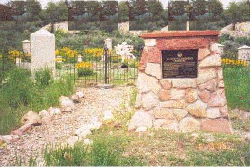 Snyderville Cemetery dedicated by the Daughters of Utah Pioneers and the Sons of Utah Pioneers