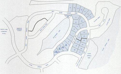 South Shore - a part of Silver Springs Master Association - site plan