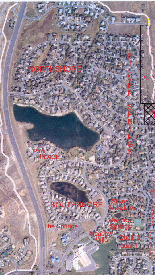 2007 - SSMHOA 13 Subdivisions map