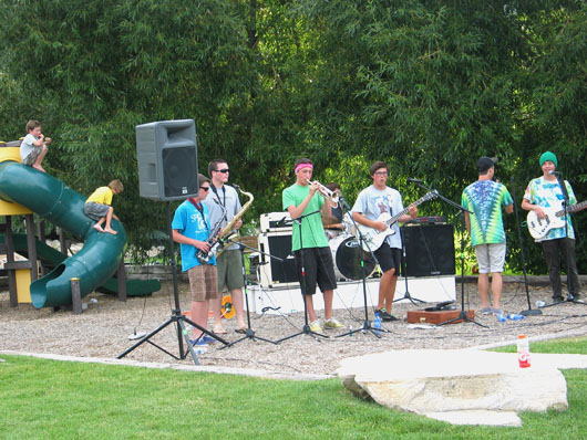 Stoked by Coconuts, a ska band from Park City High School