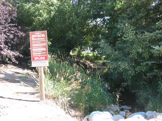 Clogged waterways need to be cleared