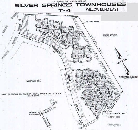 Willow Bend West - 1982 Silver Springs Townhouses - T-4